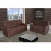 Conjunto Sofá 2 e 3 Lugares American Confort Argel com Tecid